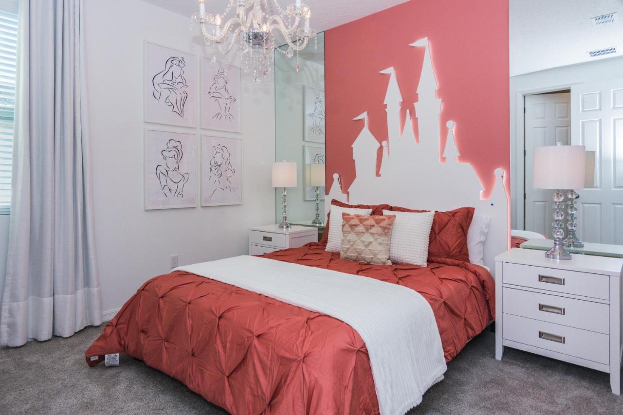 Brand New 9 Bedrooms House With Private Pool, Star Wars Game Room, Theme Rooms And Lake View Sa2145 Kissimmee Exterior foto